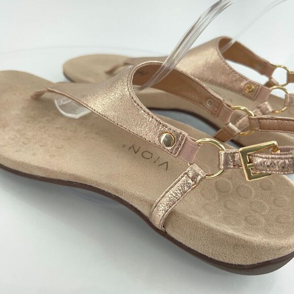 Vionic Gold Women's Sandals - Picture 9 of 14
